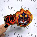 Mr.100 Pengu (TFT) Sticker