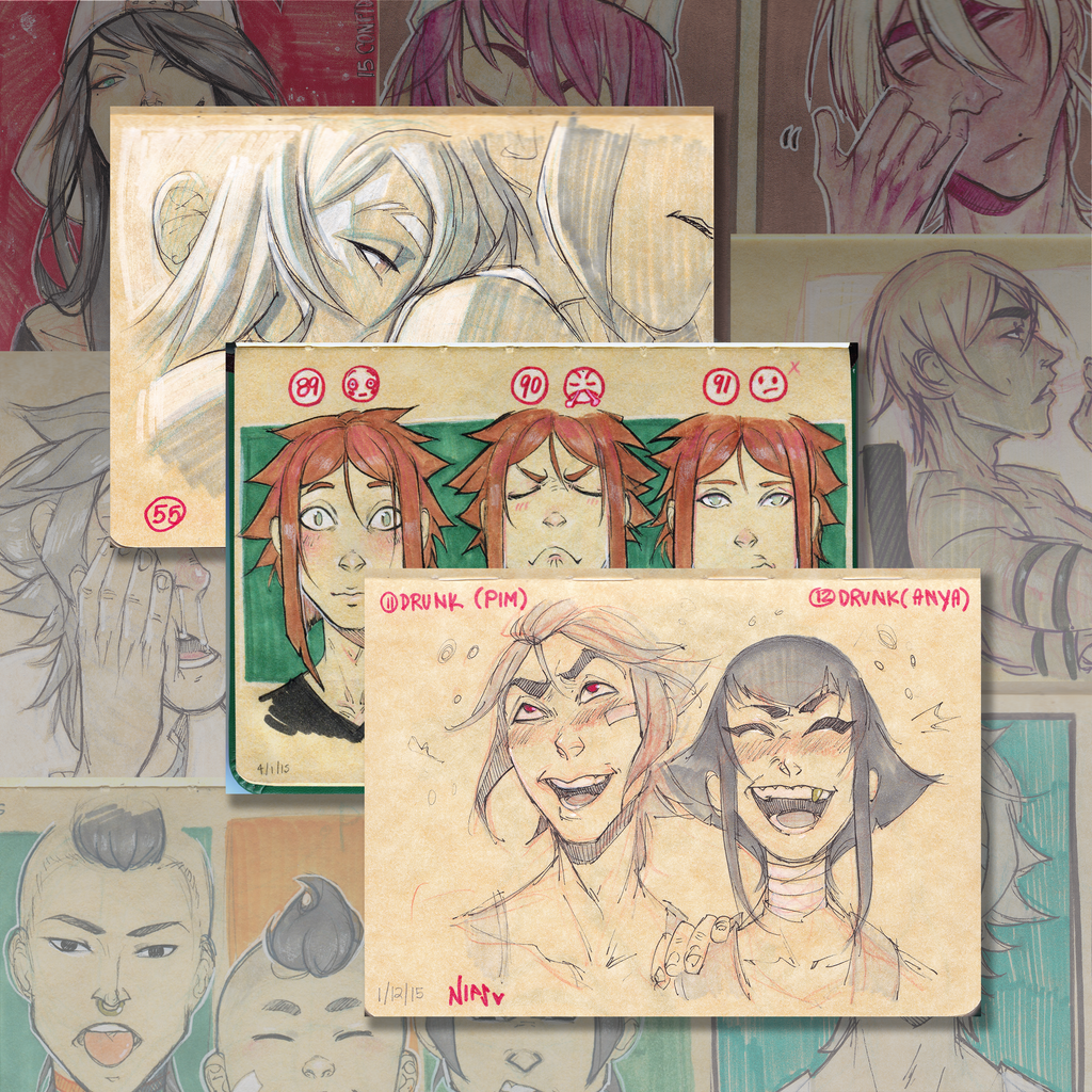 Digital Sketchbook Bundle (x6)