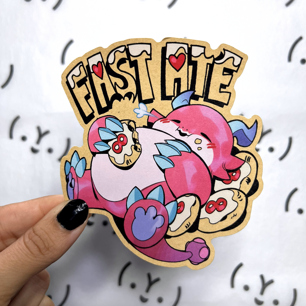 Fast Ate (TFT) Sticker