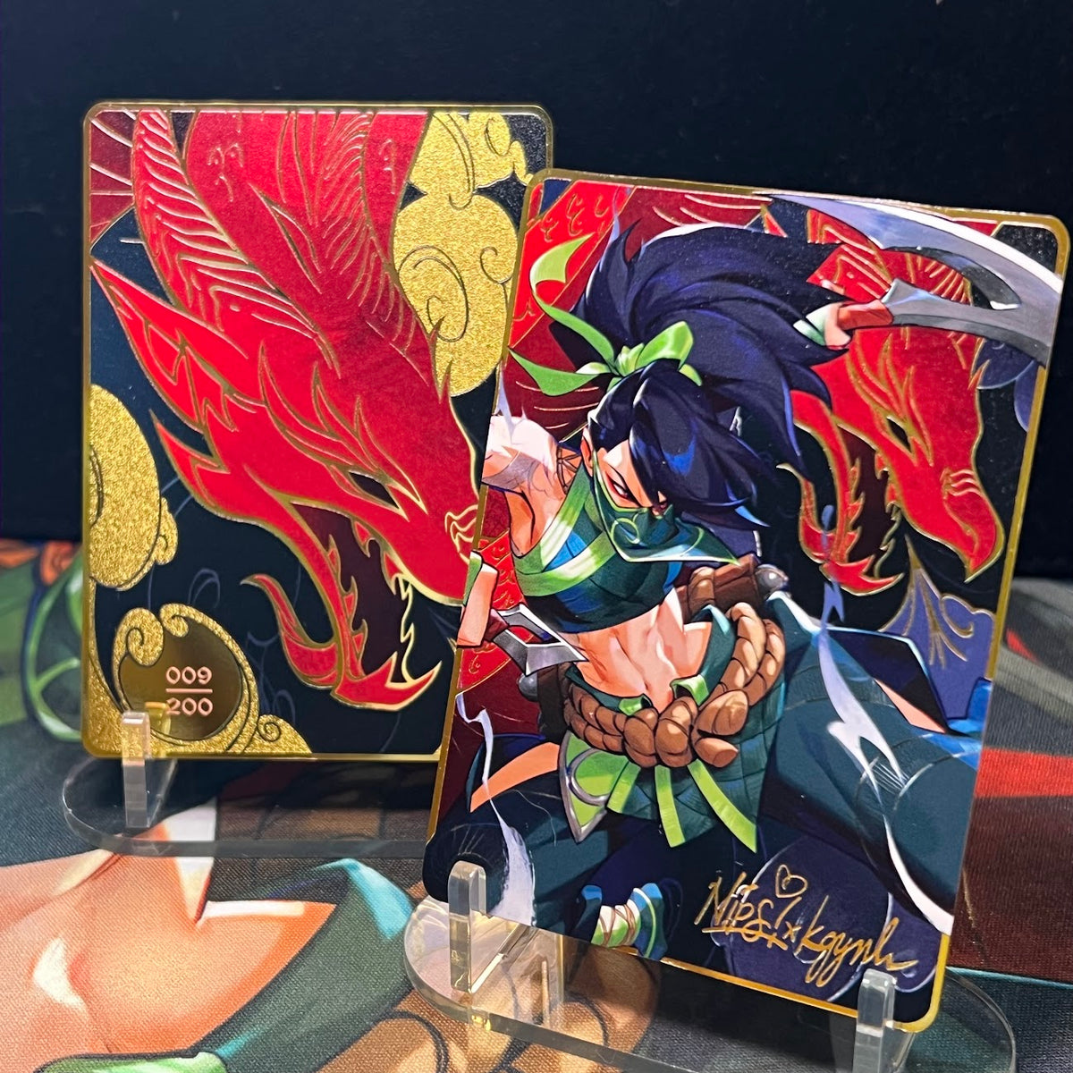Shadow Dragon Metal Card (LIMITED)