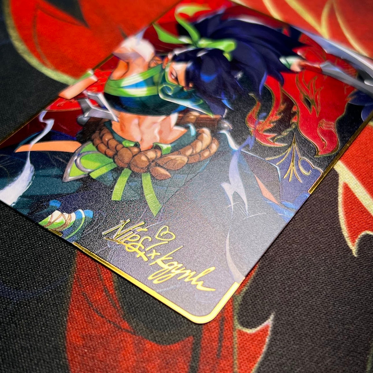 Shadow Dragon Metal Card (LIMITED)