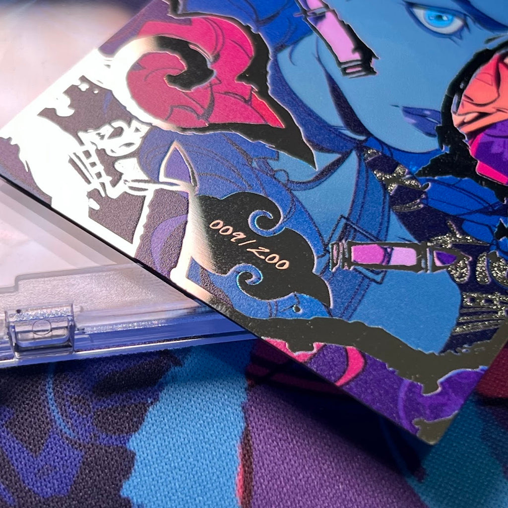 Painted Rebel Metal Card (LIMITED)