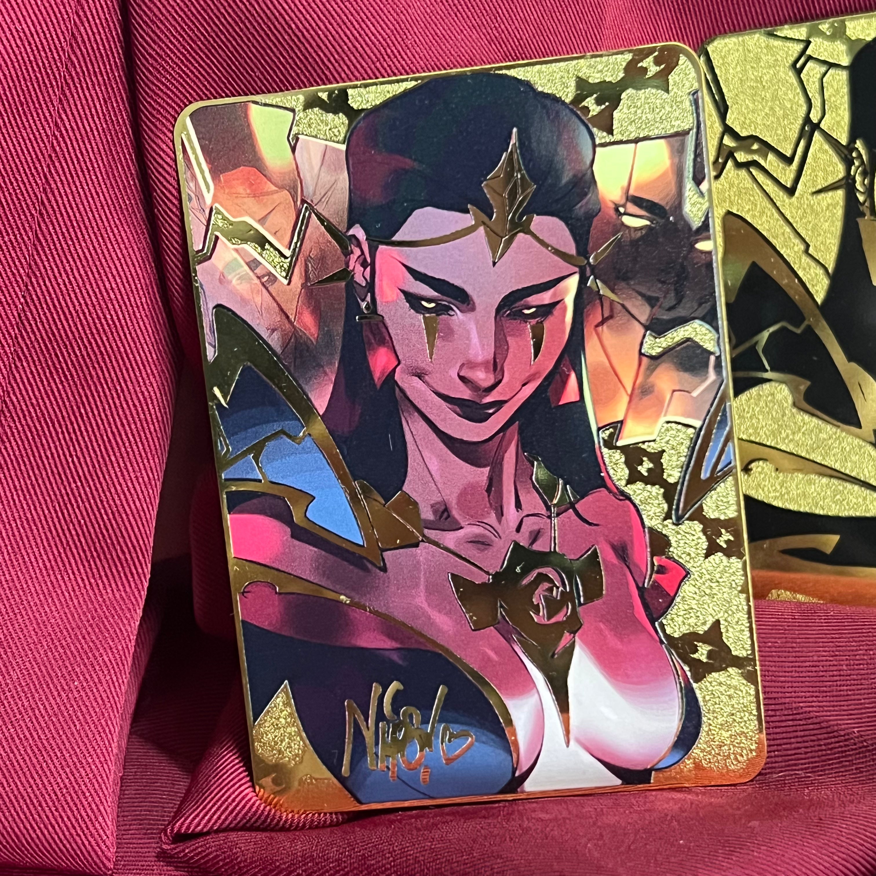 Dark Rose Metal Card (LIMITED)