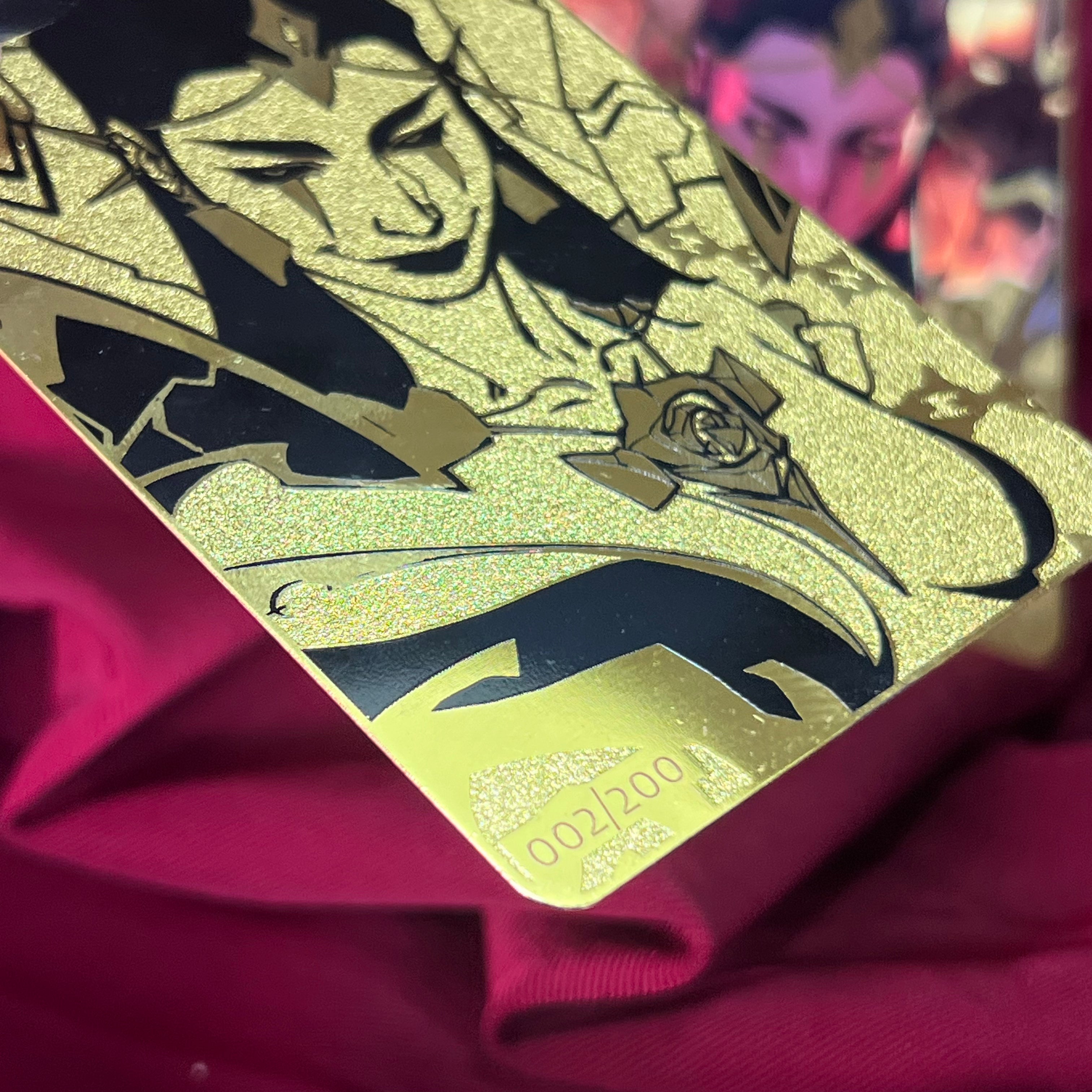 Dark Rose Metal Card (LIMITED)