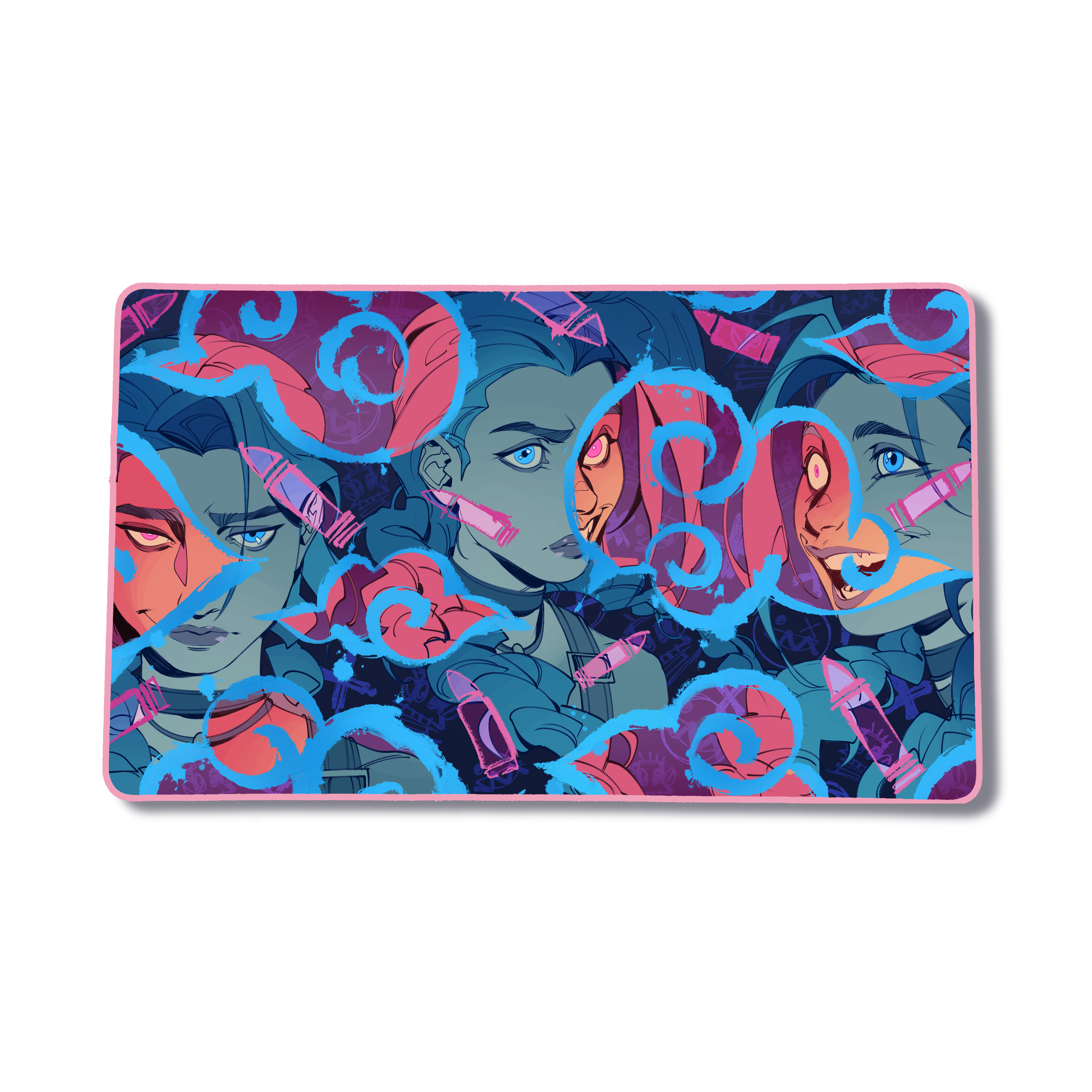 Jinx (LoL) Playmat