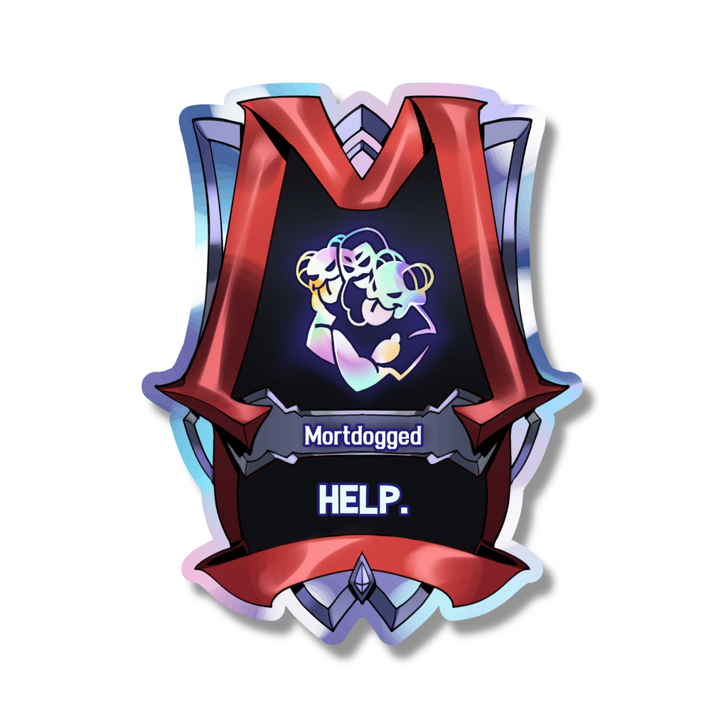 Mortdogged (TFT) Sticker