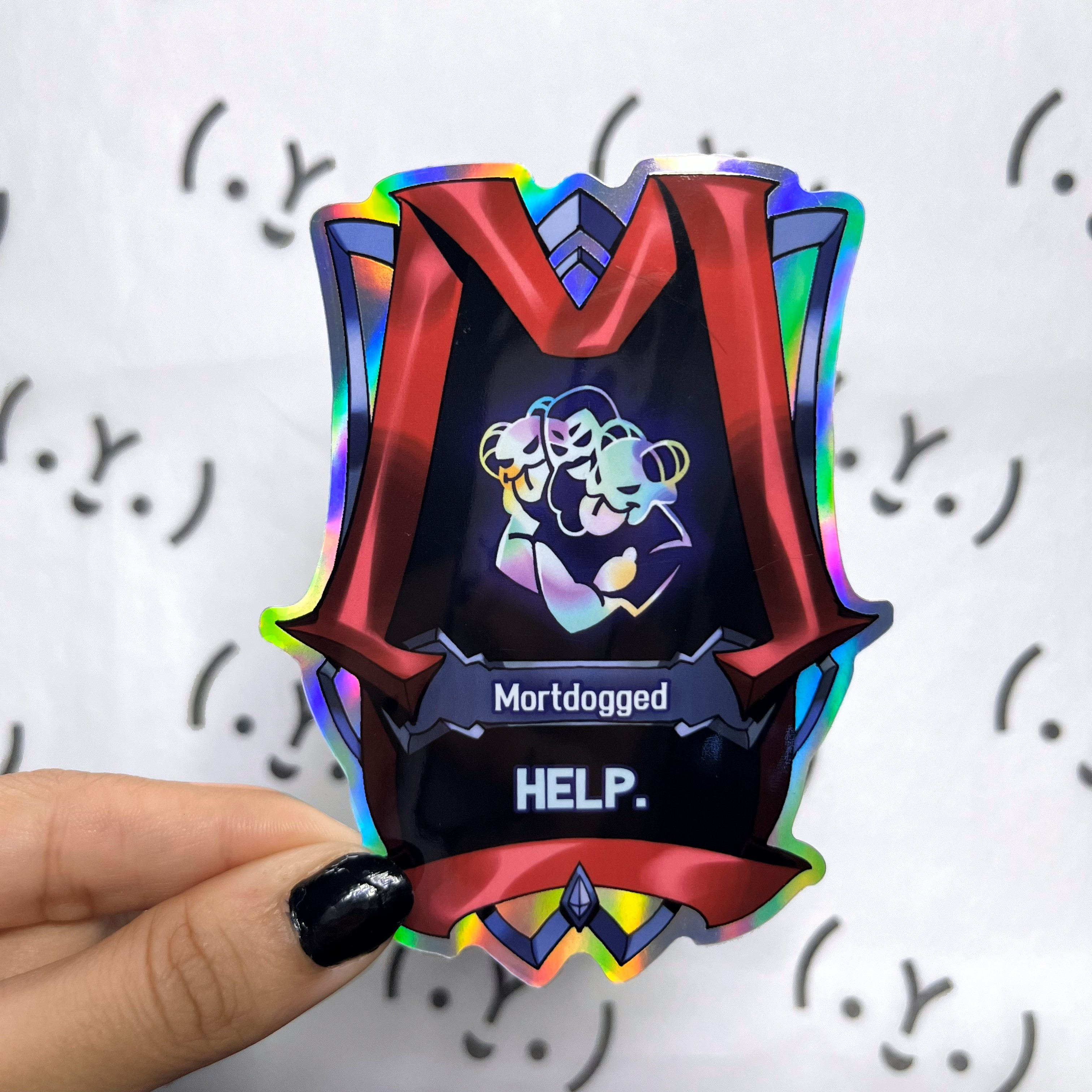 Mortdogged (TFT) Sticker