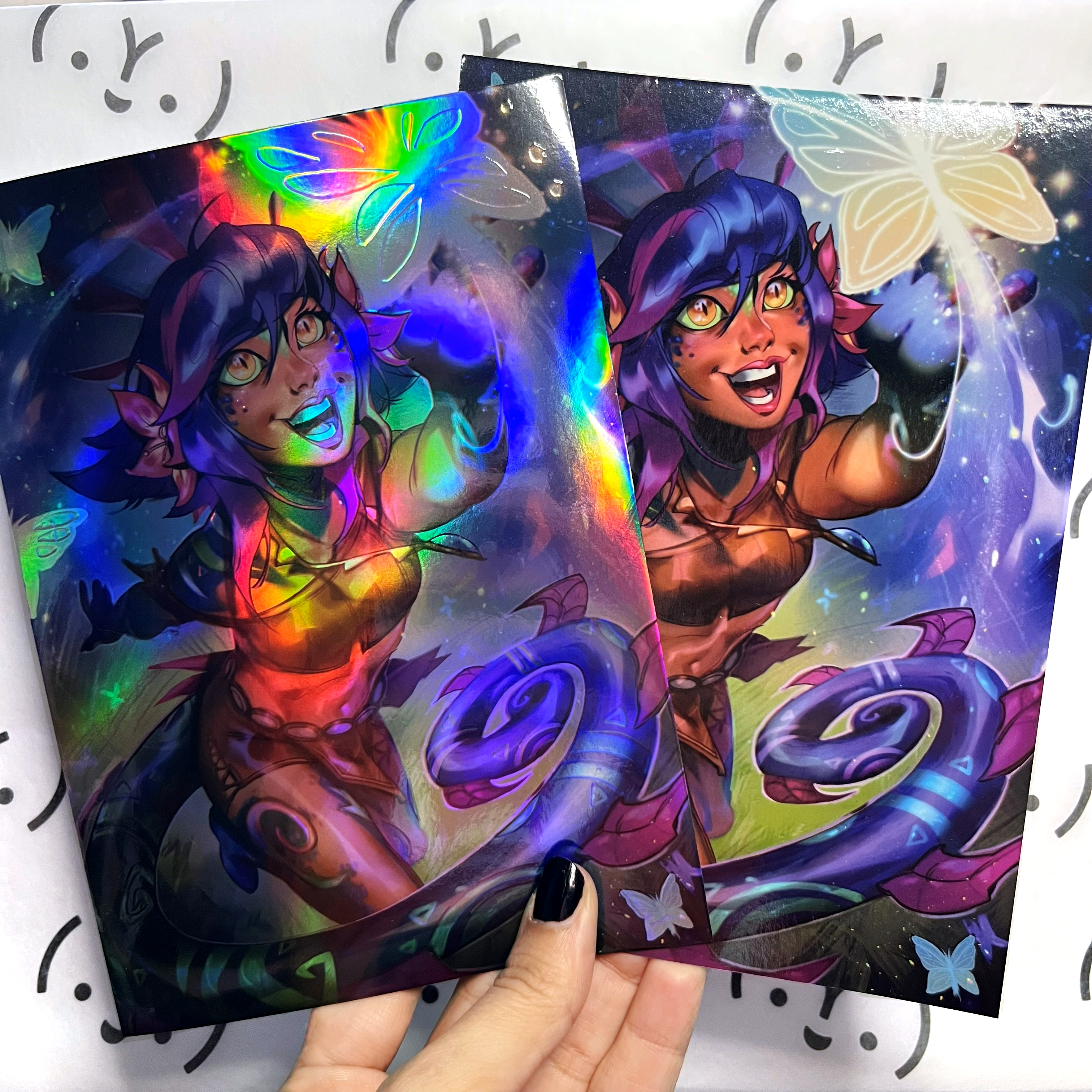 Neeko (LoL) Holo Mini Print