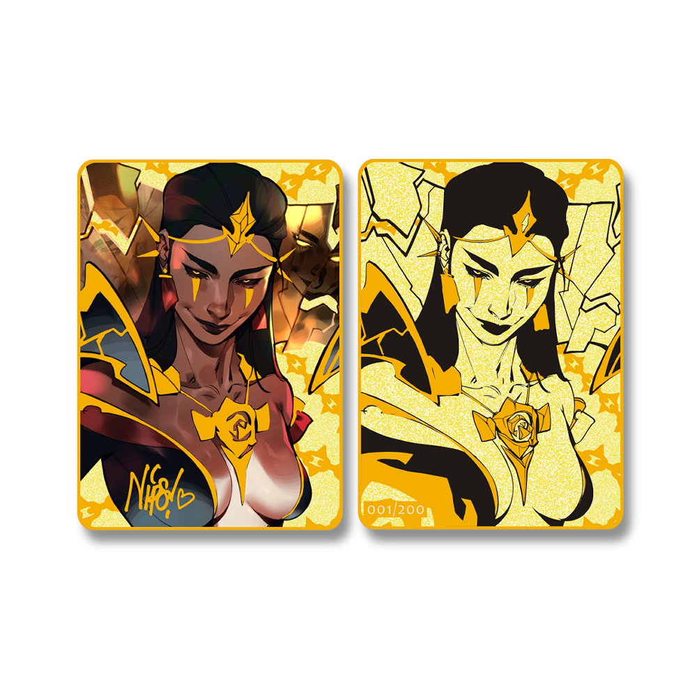 Dark Rose Metal Card (LIMITED)